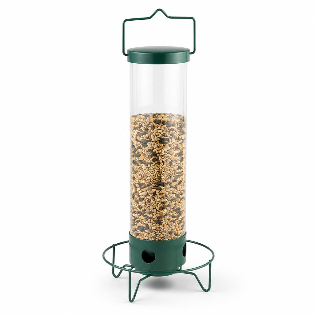 Squirrel-Resistant Multiple-Port Bird Feeder