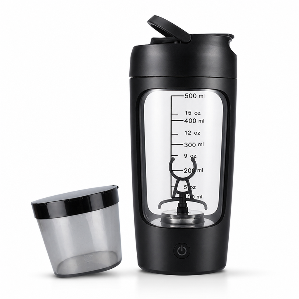 USB-Rechargeable One-Button Leak-Proof Protein Shaker (500 ml)