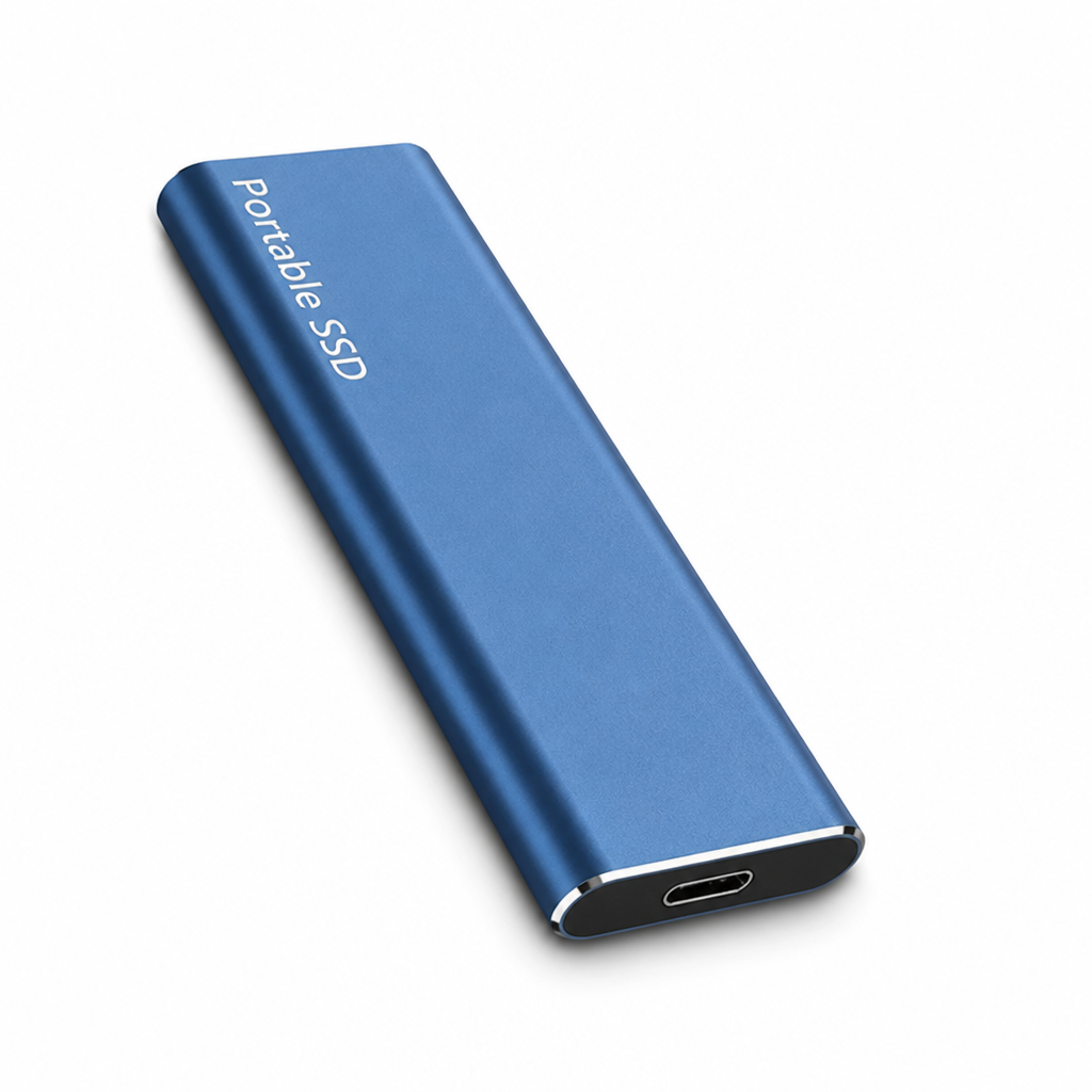 4TB USB-C Portable External Hard Drive (PC & Mac Compatible)