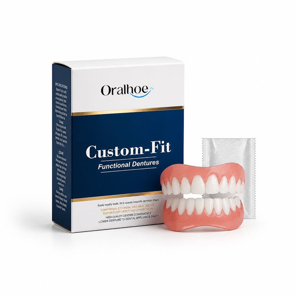 Heat-Molded Silicone Temporary Denture Kit (Upper & Lower)