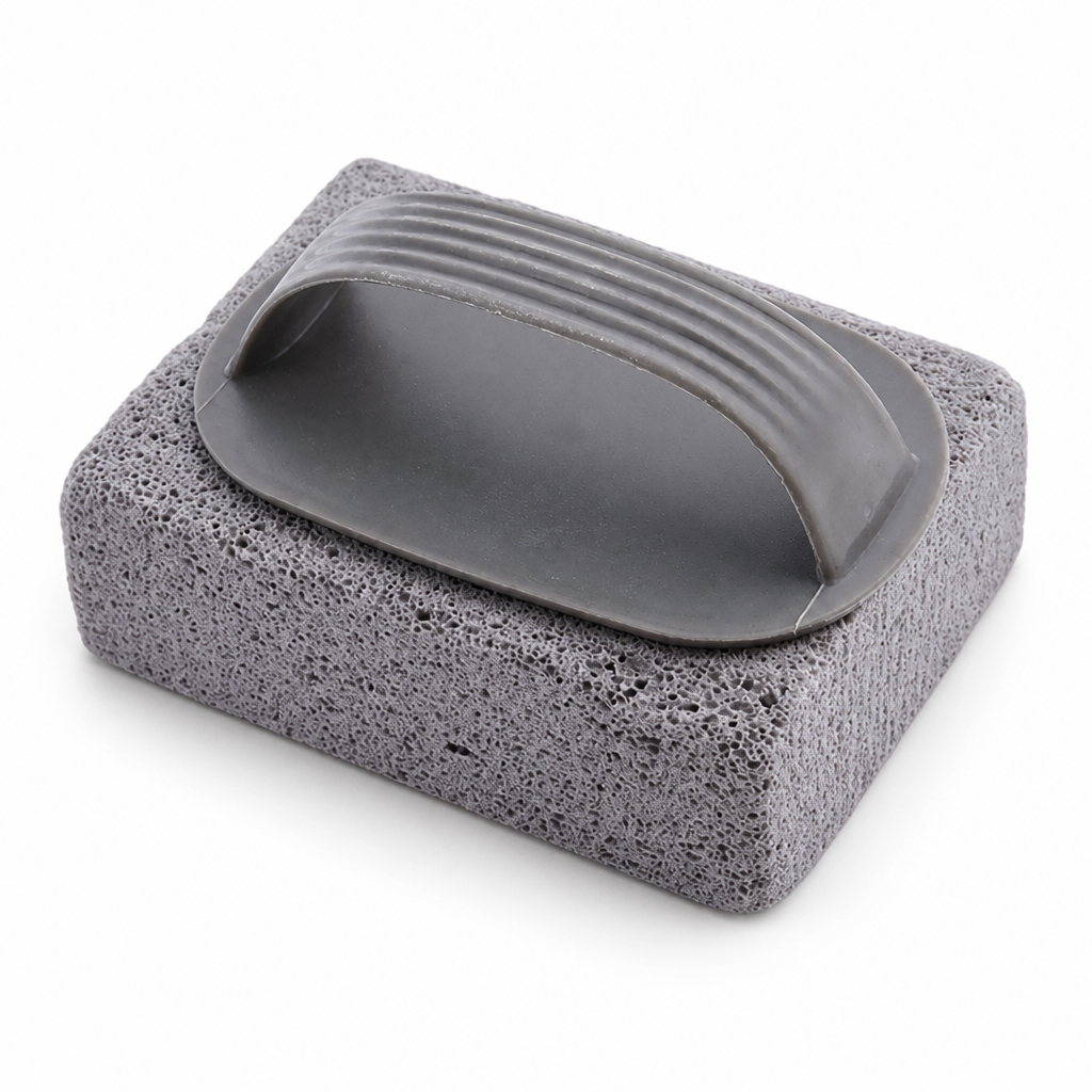 Ergonomic Chemical-Free Rust & Limescale Pumice Stone (Pool & Tile)