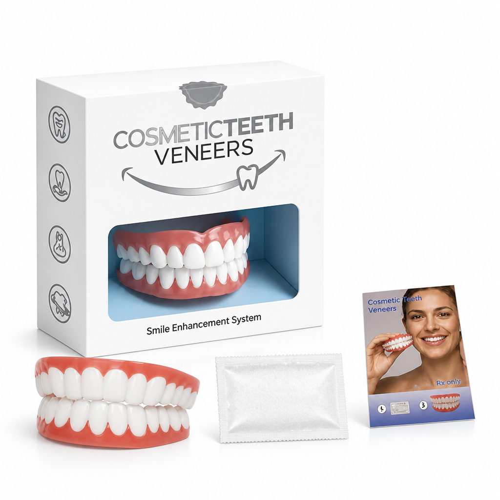 Quick-Mold Silicone Teeth Veneers (Full Upper & Lower)