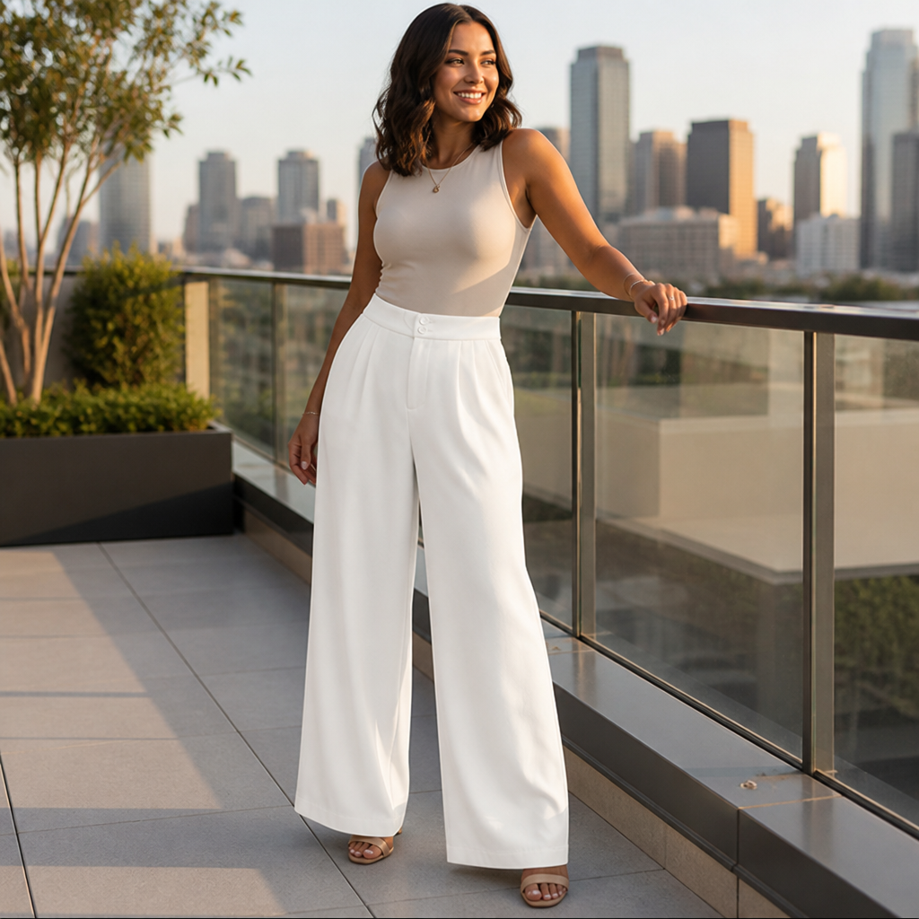 SolariaPure™ Wide Pants — Unleash Your Curves and Own Every Moment with Effortless Elegance