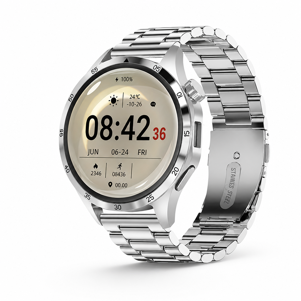 1.5-Inch Touchscreen Fitness Smart Watch (Call & Message Alerts)