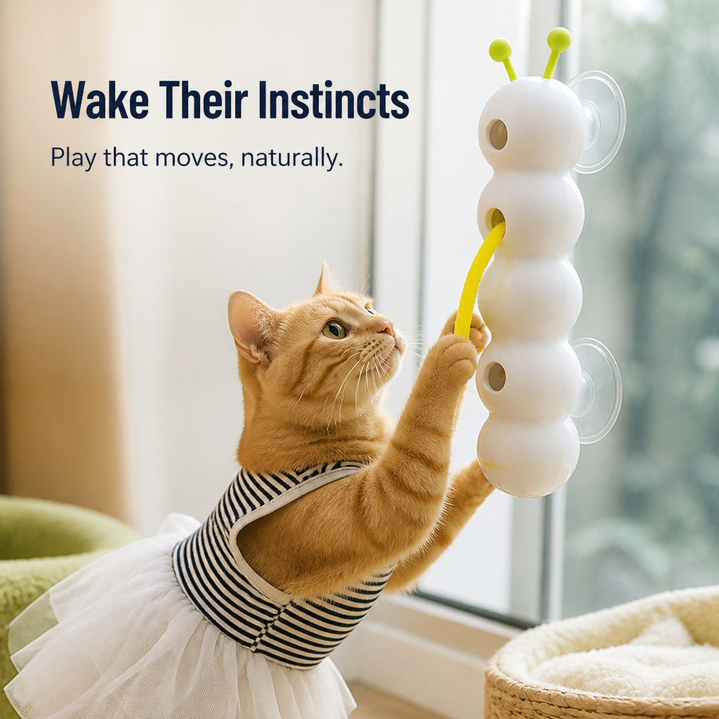 Whirlie™ — Unleash Your Cat’s Wild Hunter for Endless, Hands-Free Fun