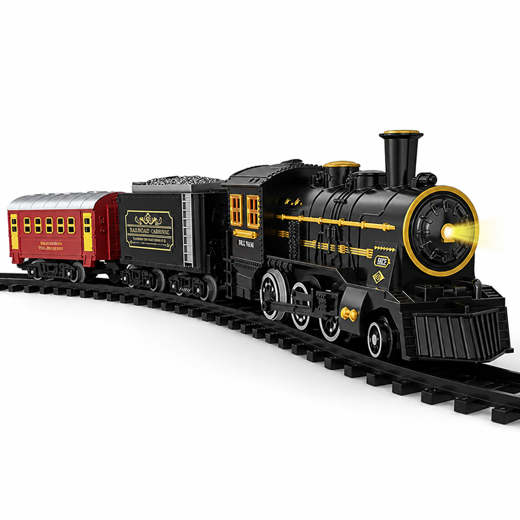 Battery-Powered Realistic Sound Train Set