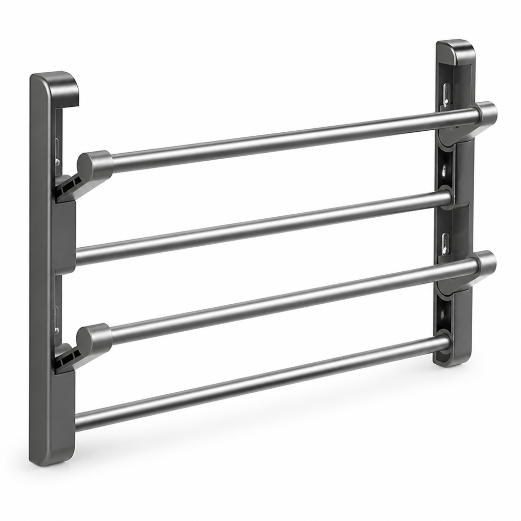 Integrated Drainage Wall-Mounted Shoe Rack