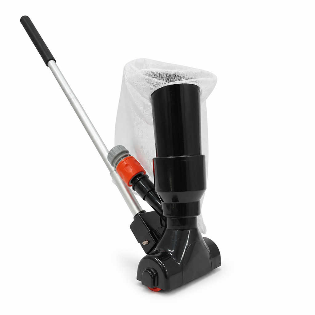 Hose-Powered Battery-Free Pool Vacuum Kit (Pole & Adapter Included)
