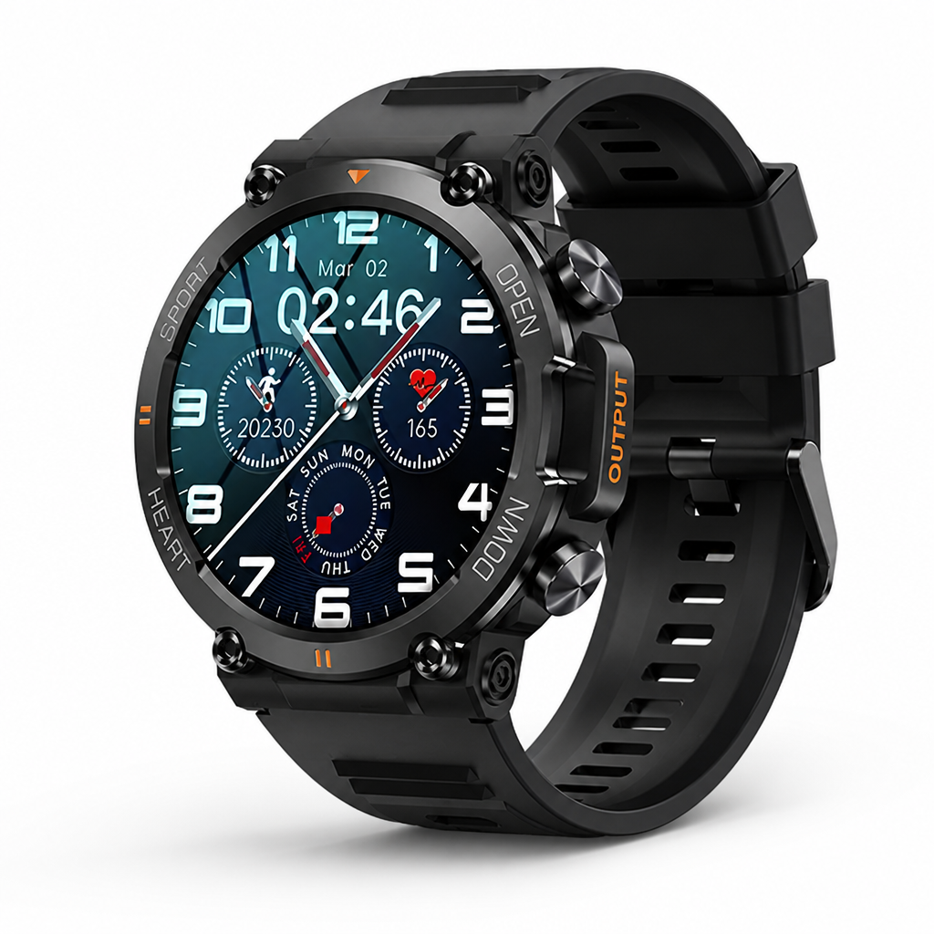 AMOLED Rugged Outdoor Smartwatch (44mm)