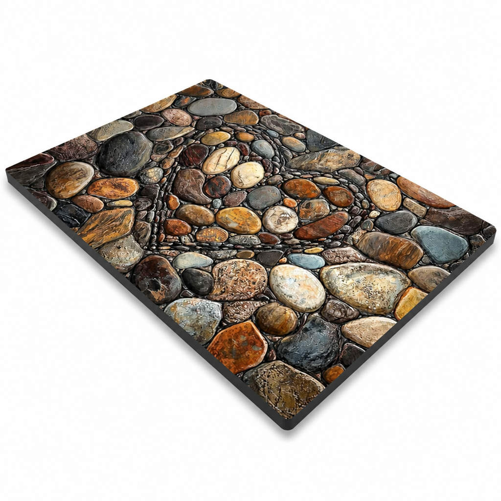 Quick-Dry Diatomaceous Earth Bath Mat (Non-Slip Rubber Base)