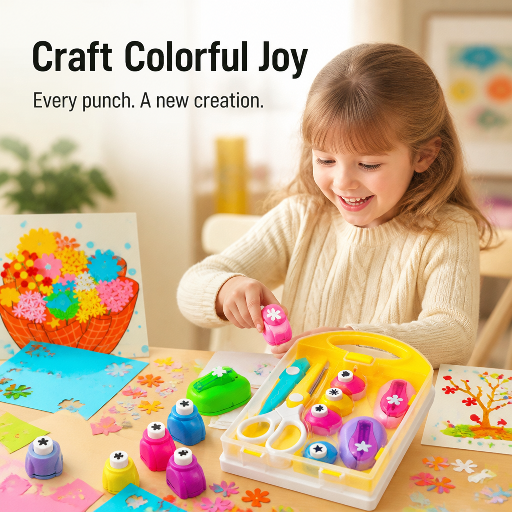 SnapCraft™ — Ignite Your Child’s Confidence with Every Colorful Punch