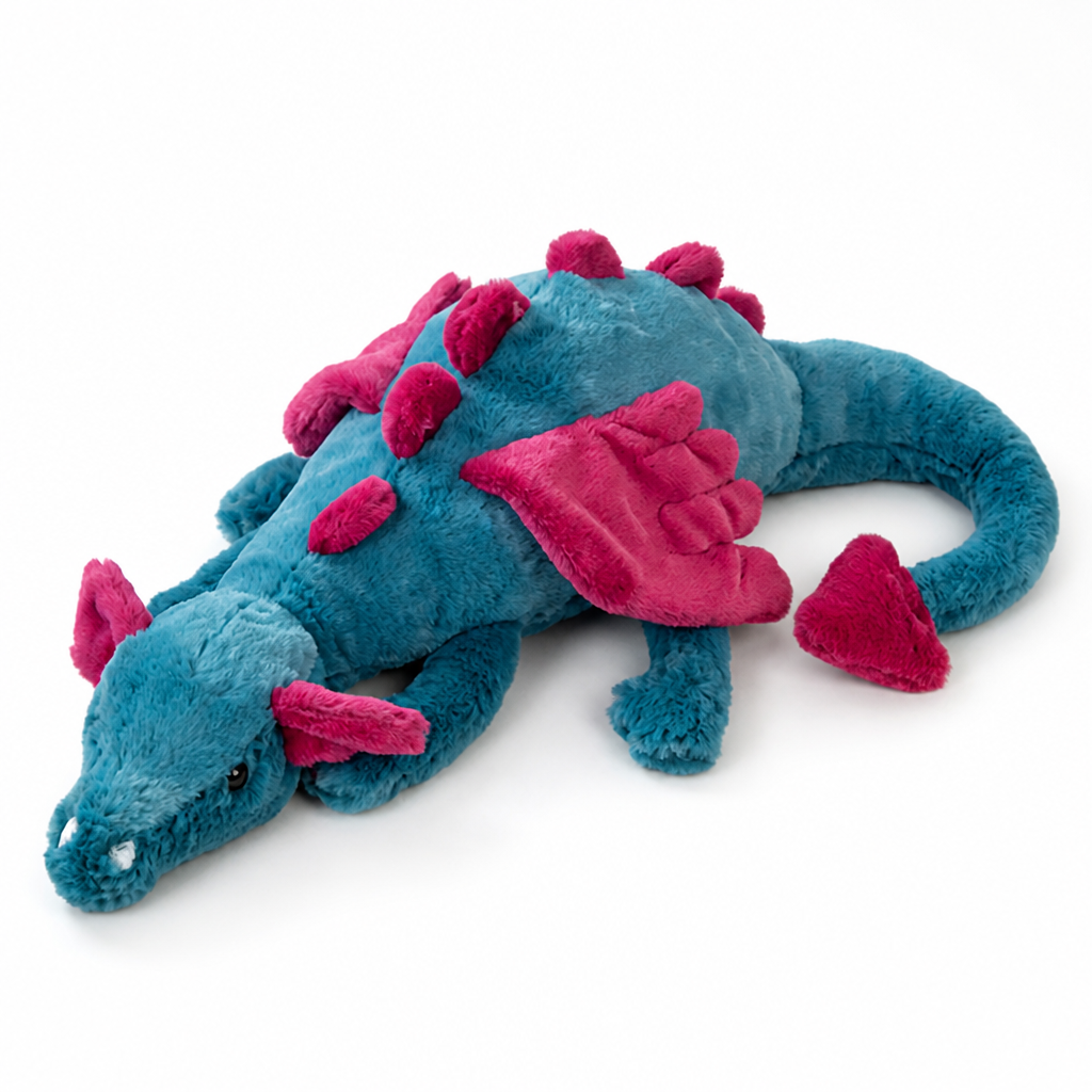 Huggable Plush Beaked Dragon Toy (Multiple Sizes)