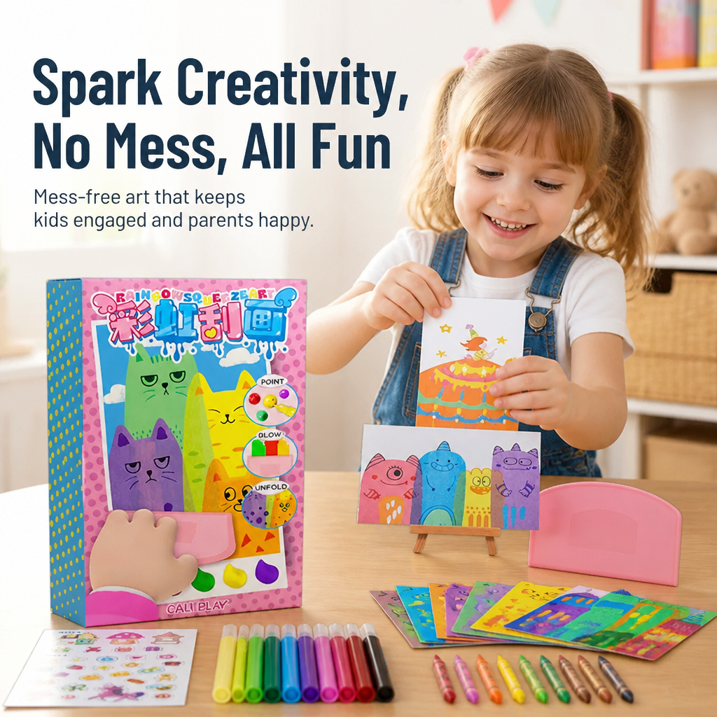 ColorCraze™ — Ignite Your Child’s Imagination Without the Mess or Stress