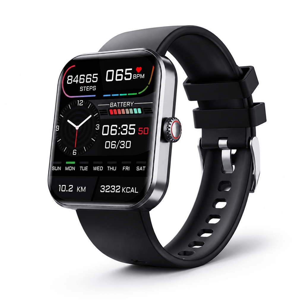Painless Non-Invasive Glucose Monitor Watch (5-Day Battery)