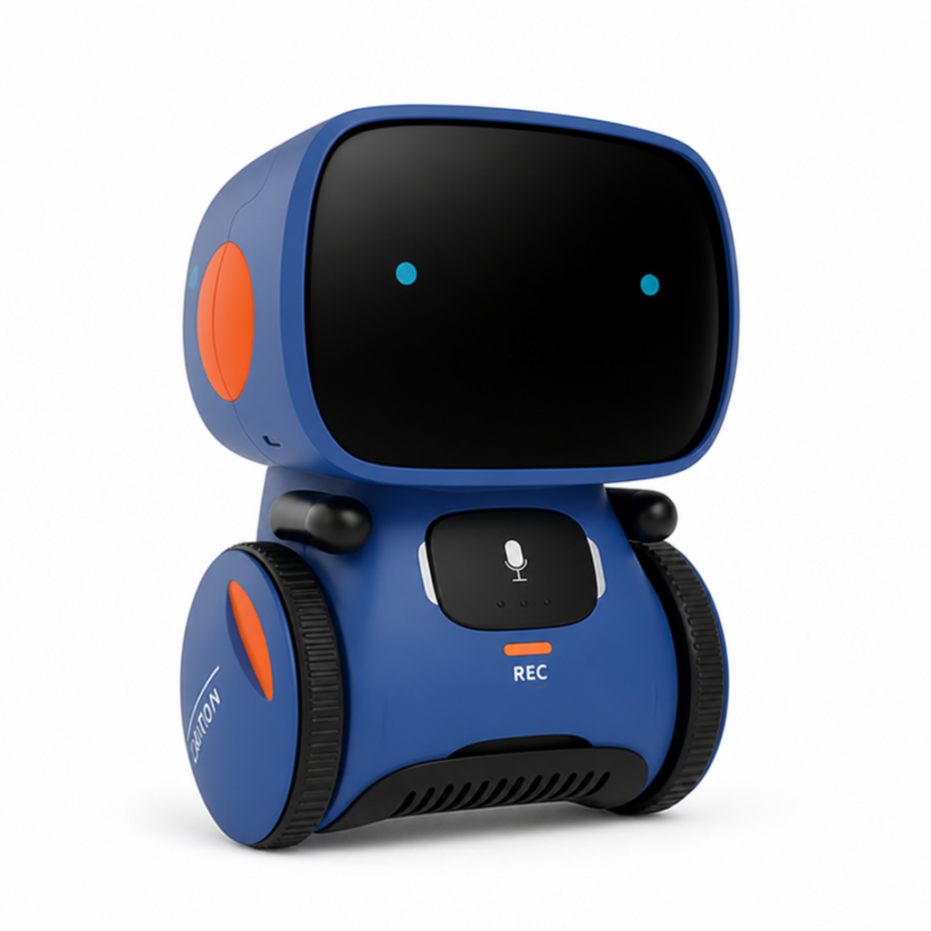 Interactive Voice-Responsive USB-Rechargeable Talking Robot Toy