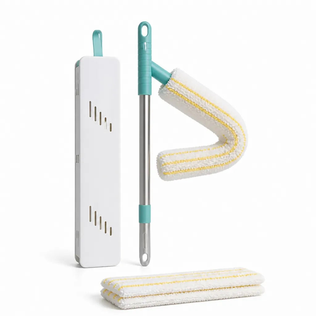 Bendable Telescoping Stainless Steel Microfiber Duster