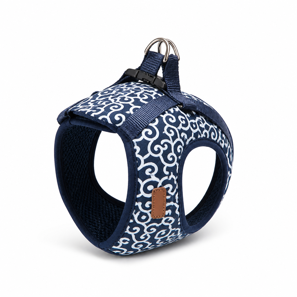 Anti-Escape 4-Point Breathable Pet Harness (Cat & Small Dog)