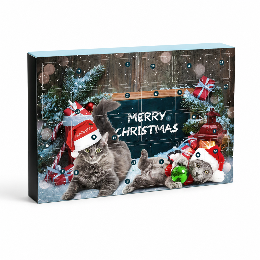 Interactive 24-Day Cat Toy Advent Calendar