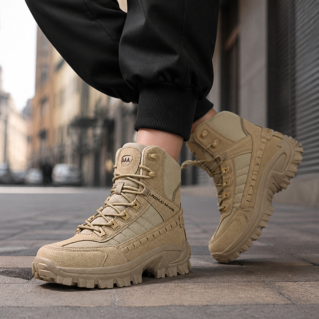 IronDash™ Tactical Boots — Command Every Terrain with Dry, Steady Confidence
