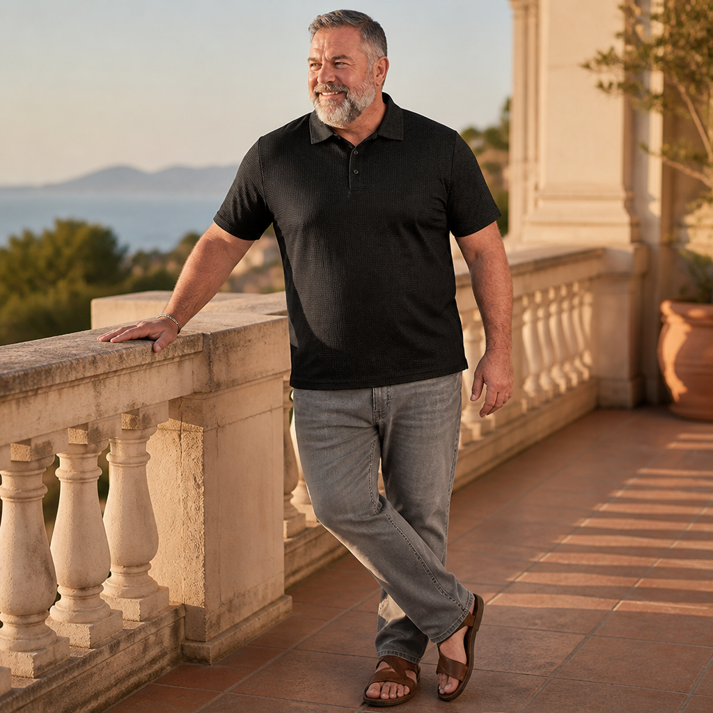 VeroLuxe™ Polo — Experience Unmatched Comfort That Moves With You All Day
