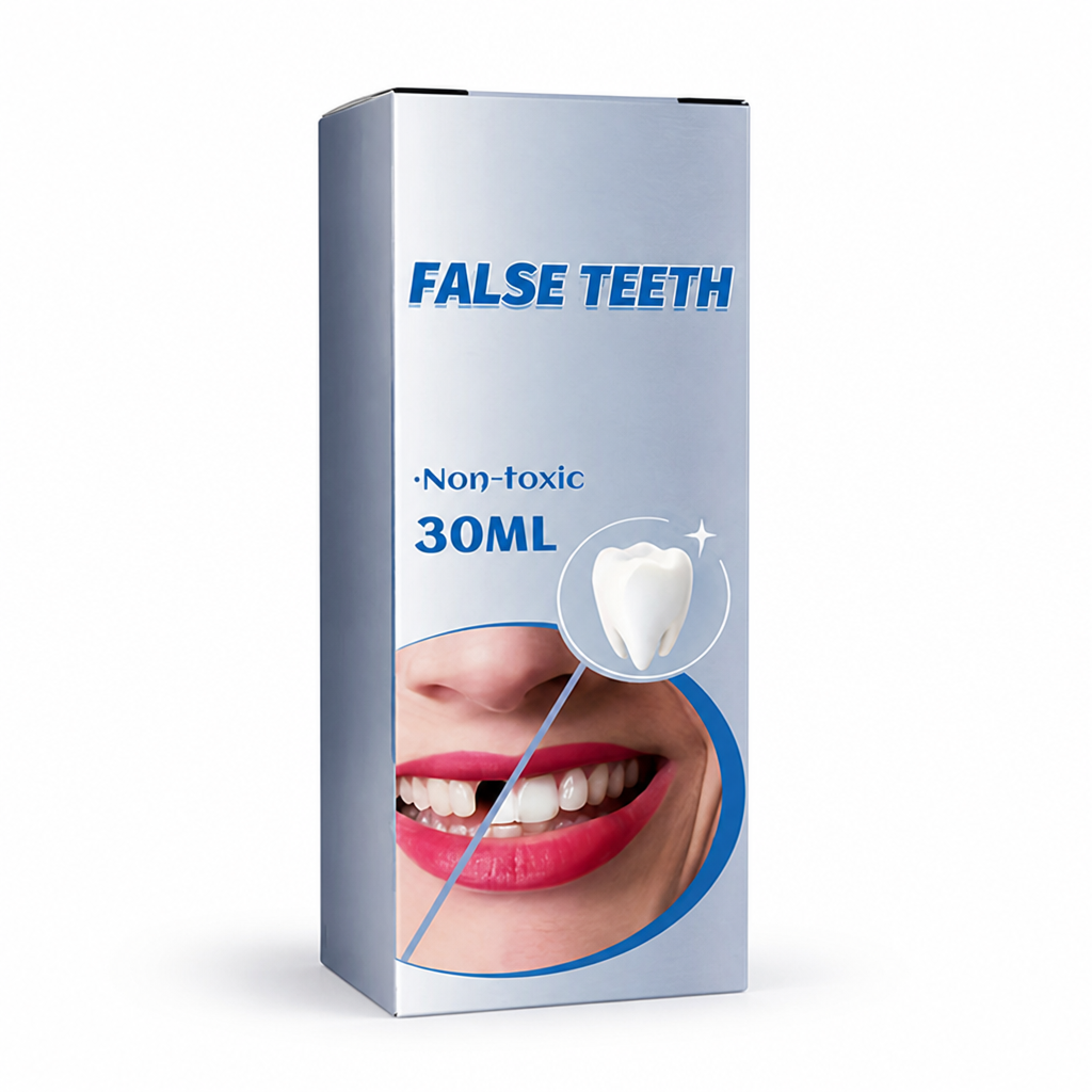 Adjustable Reusable Comfort-Fit False Teeth