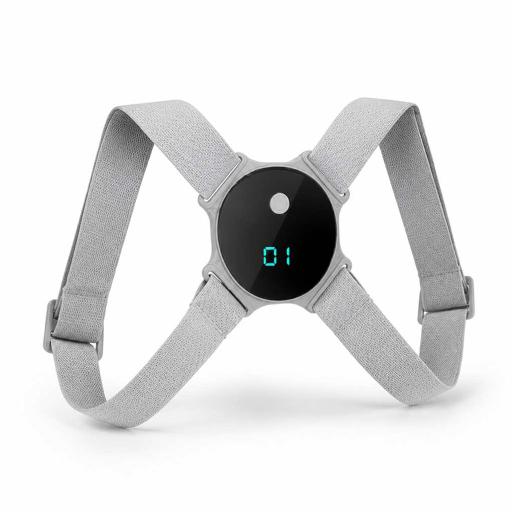 EMS Angle-Sensor Vibration Posture Corrector (Adjustable Straps)