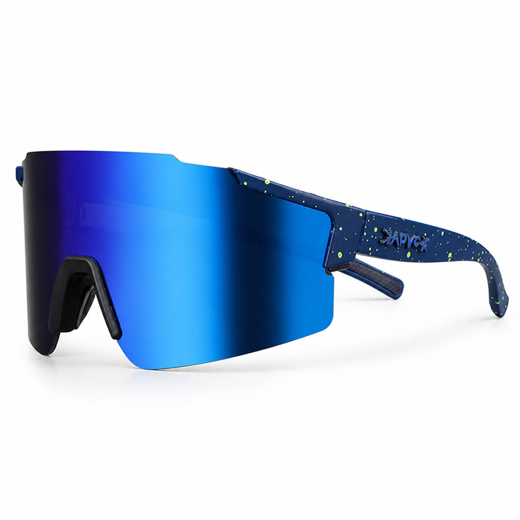 UV-Protective Aerodynamic Cycling Sunglasses (Adjustable Fit)