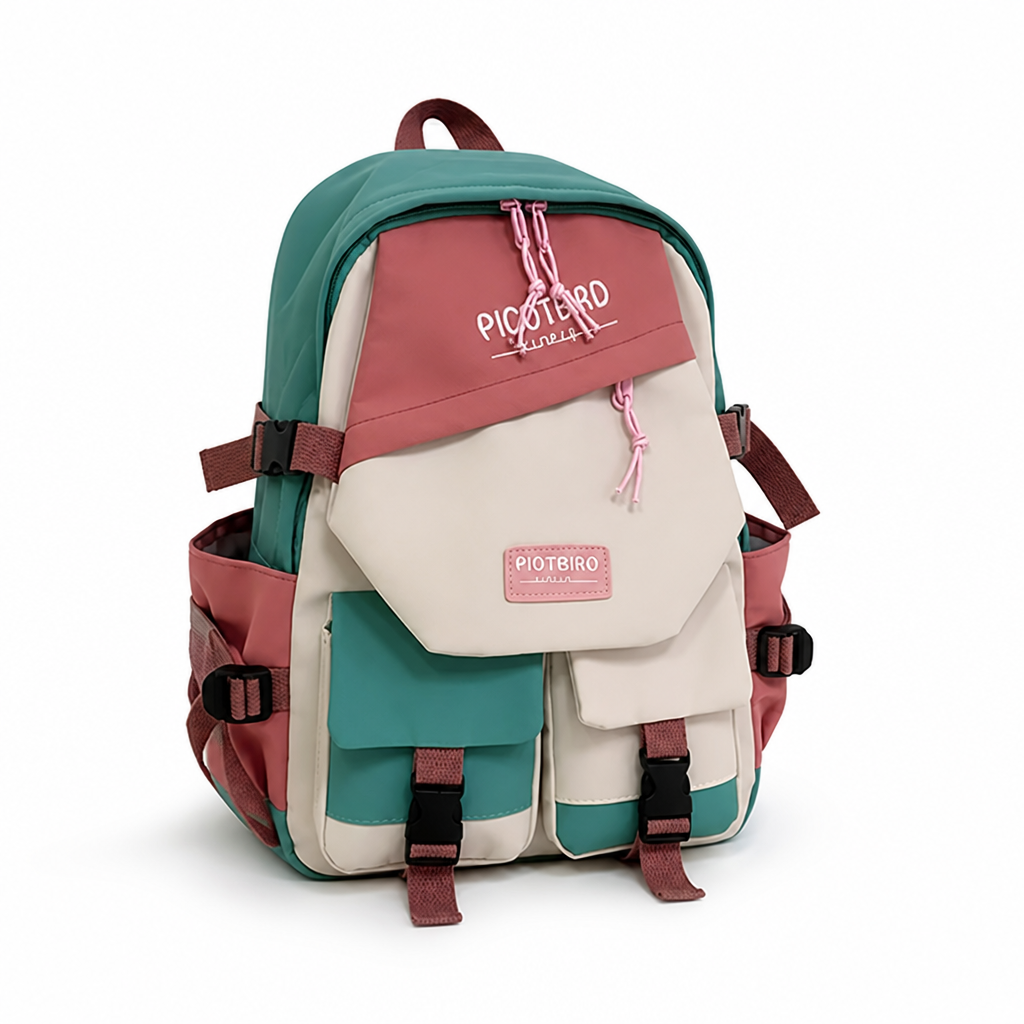 Lightweight Large-Capacity Korean-Style Backpack (Pencil Bag & Handbag Option)
