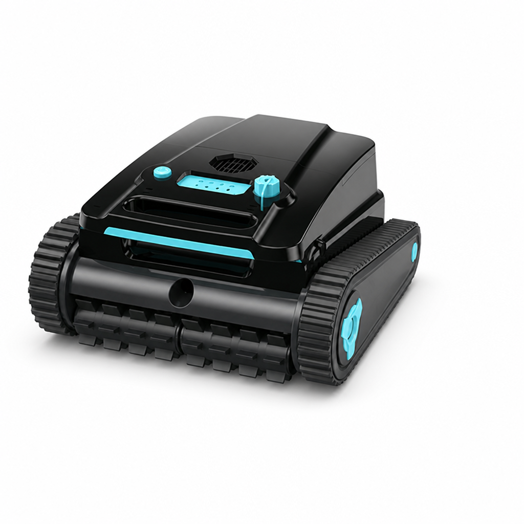 Cordless Dual-Pump Wall-Climbing Robotic Pool Cleaner