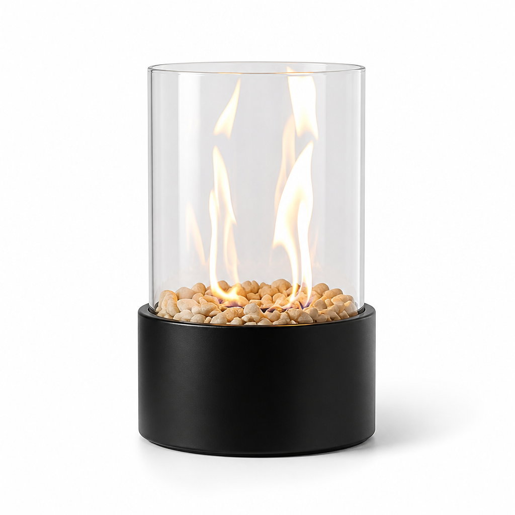 Portable Clean-Burning Smoke-Free Tabletop Fireplace