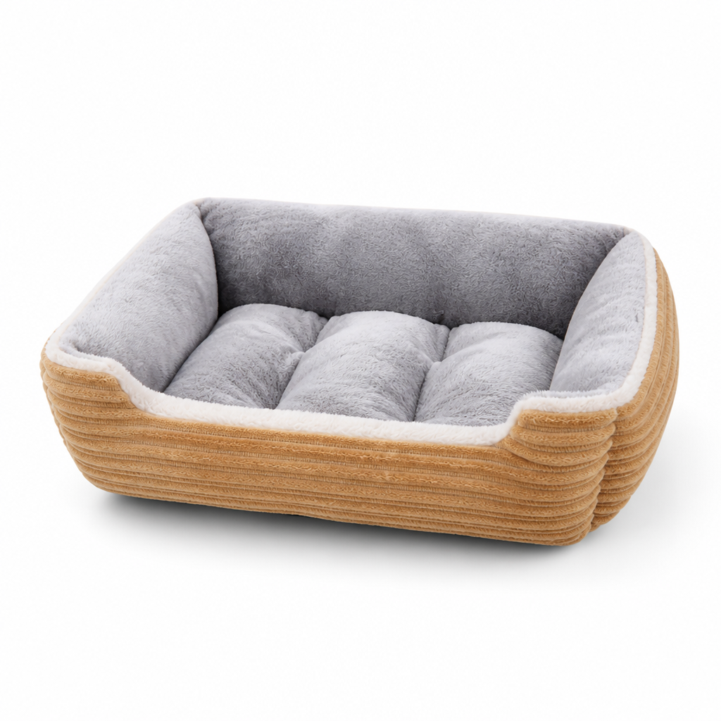 Plush Non-Slip Washable Dog Bed