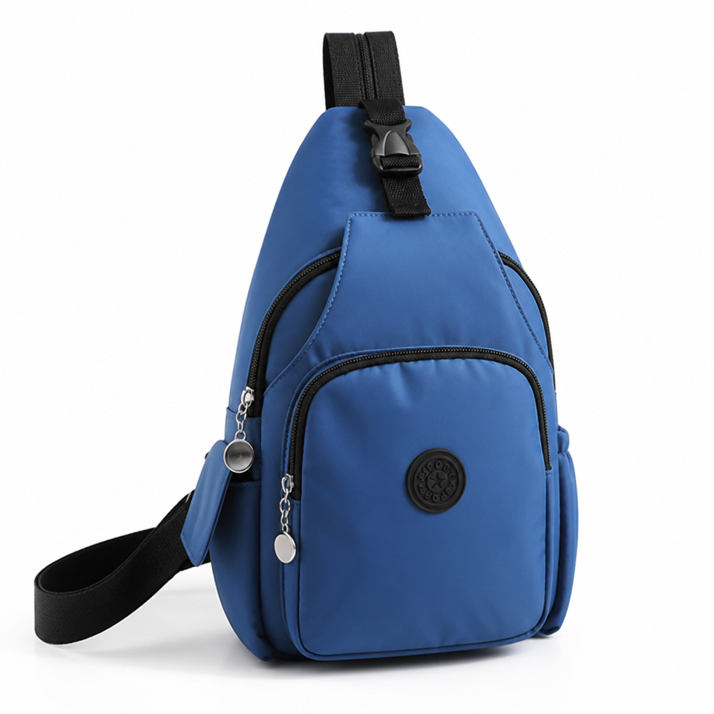 Cut-Resistant Strap & RFID-Blocking Crossbody Sling Bag