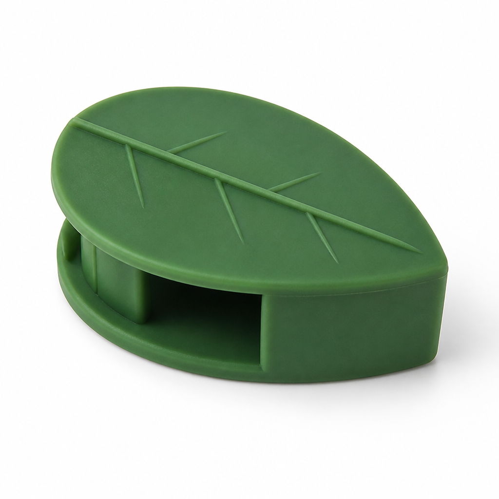 Leaf-Shaped Self-Adhesive Silicone Plant Clips (Set of 20)
