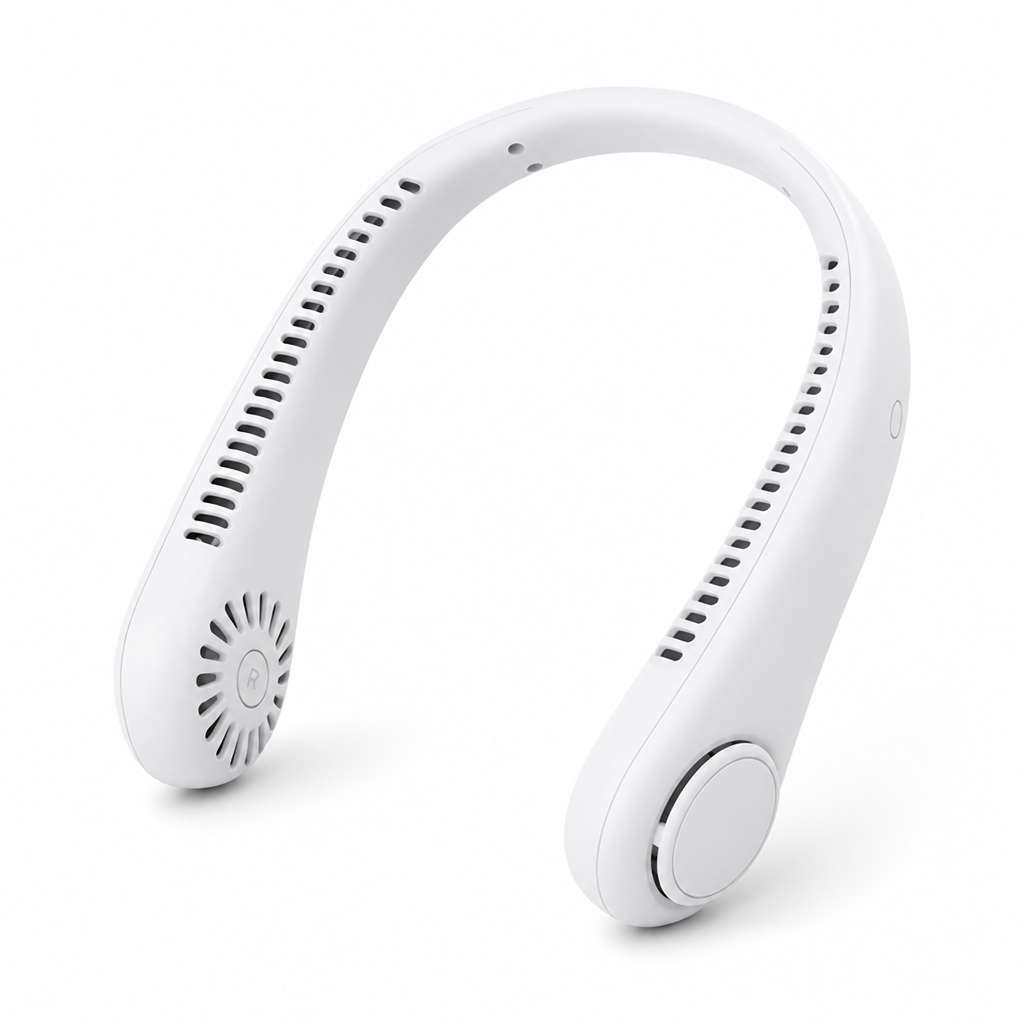 Bladeless 360-Degree Rechargeable Neck Fan