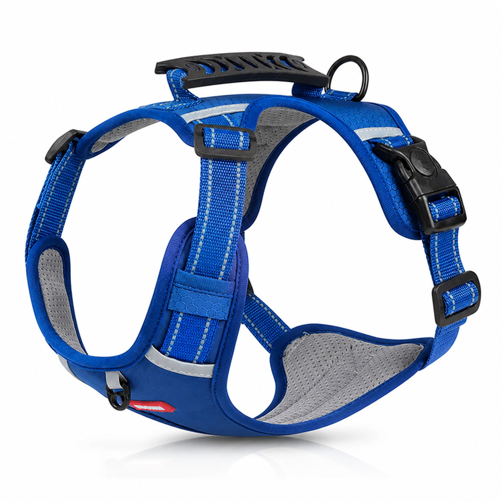 No-Pull Padded Adjustable Quick-Release Dog Harness