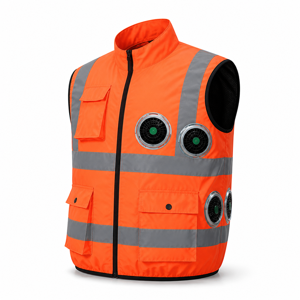 Integrated Fan Lightweight & Breathable Cooling Vest