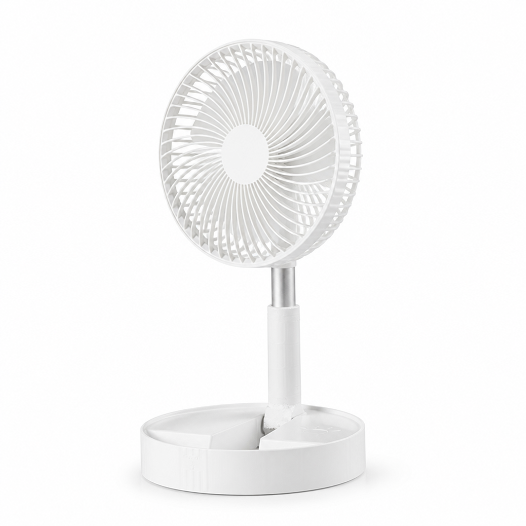 Quiet Cordless & Rechargeable Foldable Fan