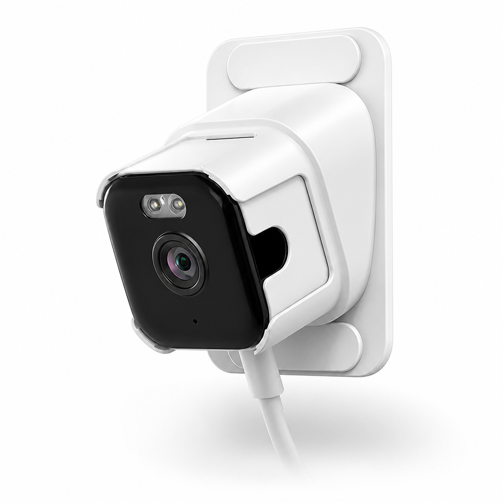 2K AI Human Detection Night Vision Window Camera