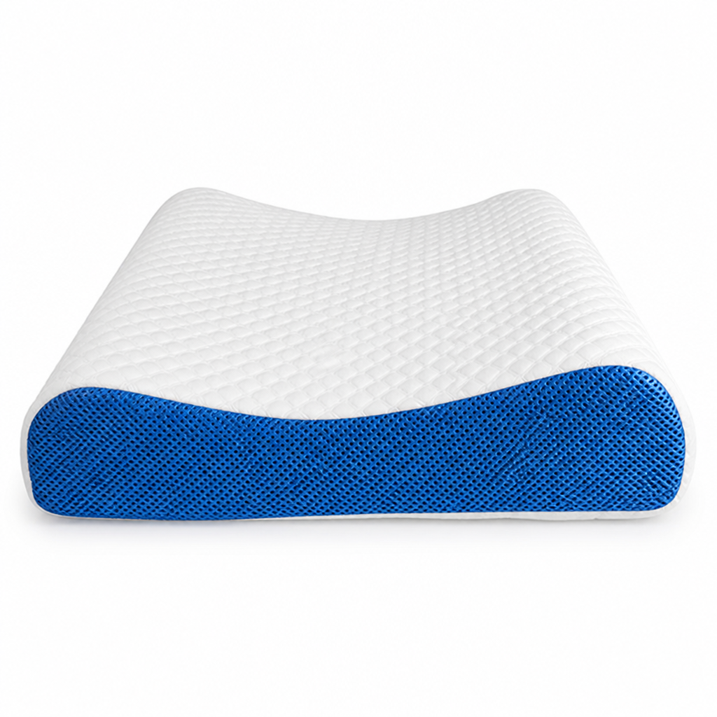 Breathable TPE Air-Layer & Pressure-Free Travel Neck Pillow