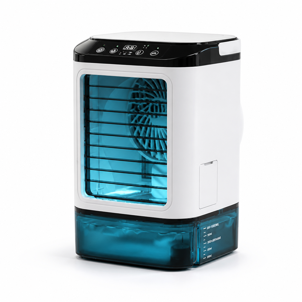 Portable USB Rechargeable Mist Cooling Fan