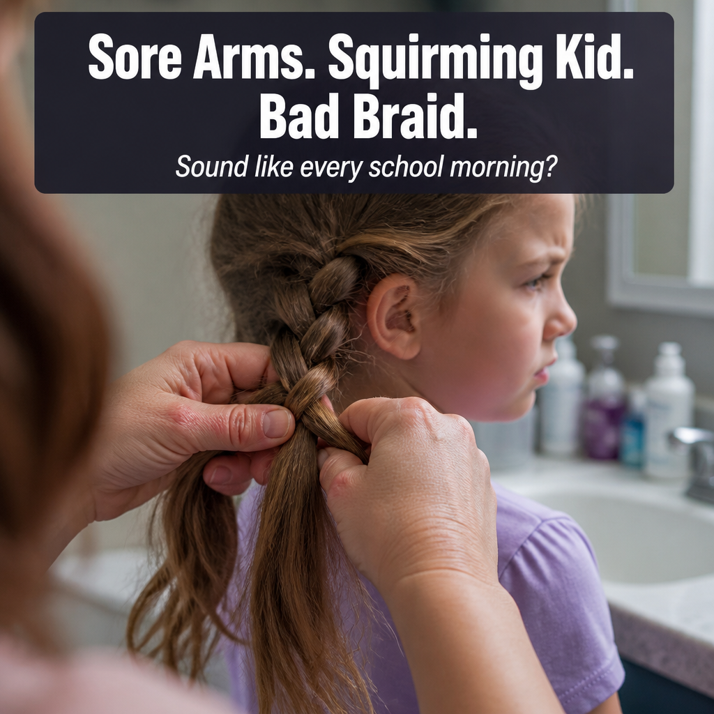 TwistEase™ Electric Braider — Effortless, Pain-Free Braids That Transform Your Mornings
