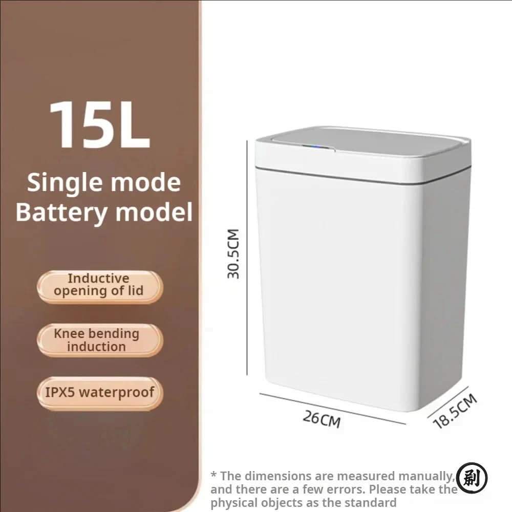 15L Touchless Sensor Garbage Bin