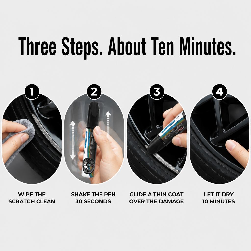 ShineGuard™ — Hide Curb Rash And Block New Scratches In Just 10 Minutes