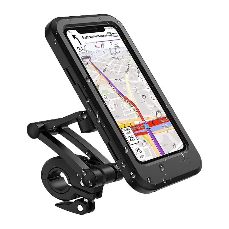 Wireless Charging Bicycle Phone Mount – Waterproof Design
