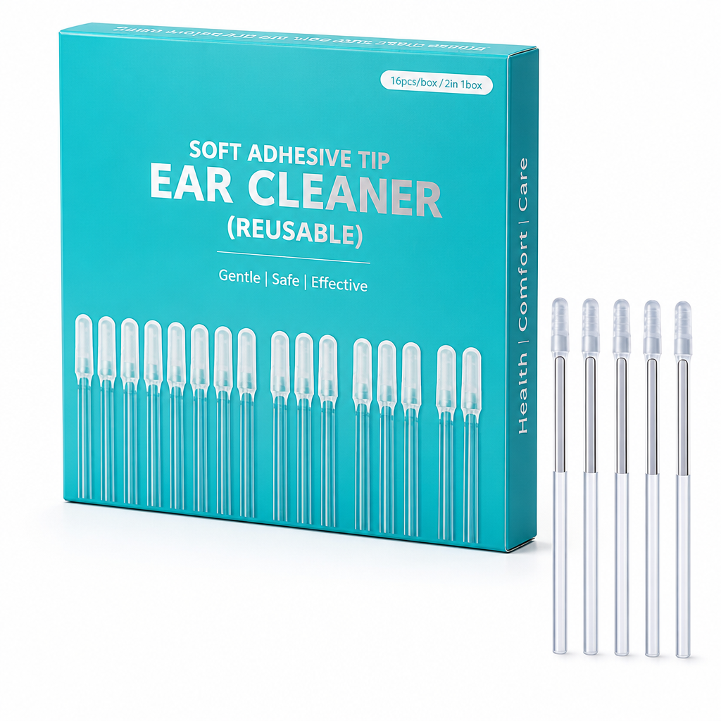 Soft Adhesive Tip Ear Cleaner (Reusable)