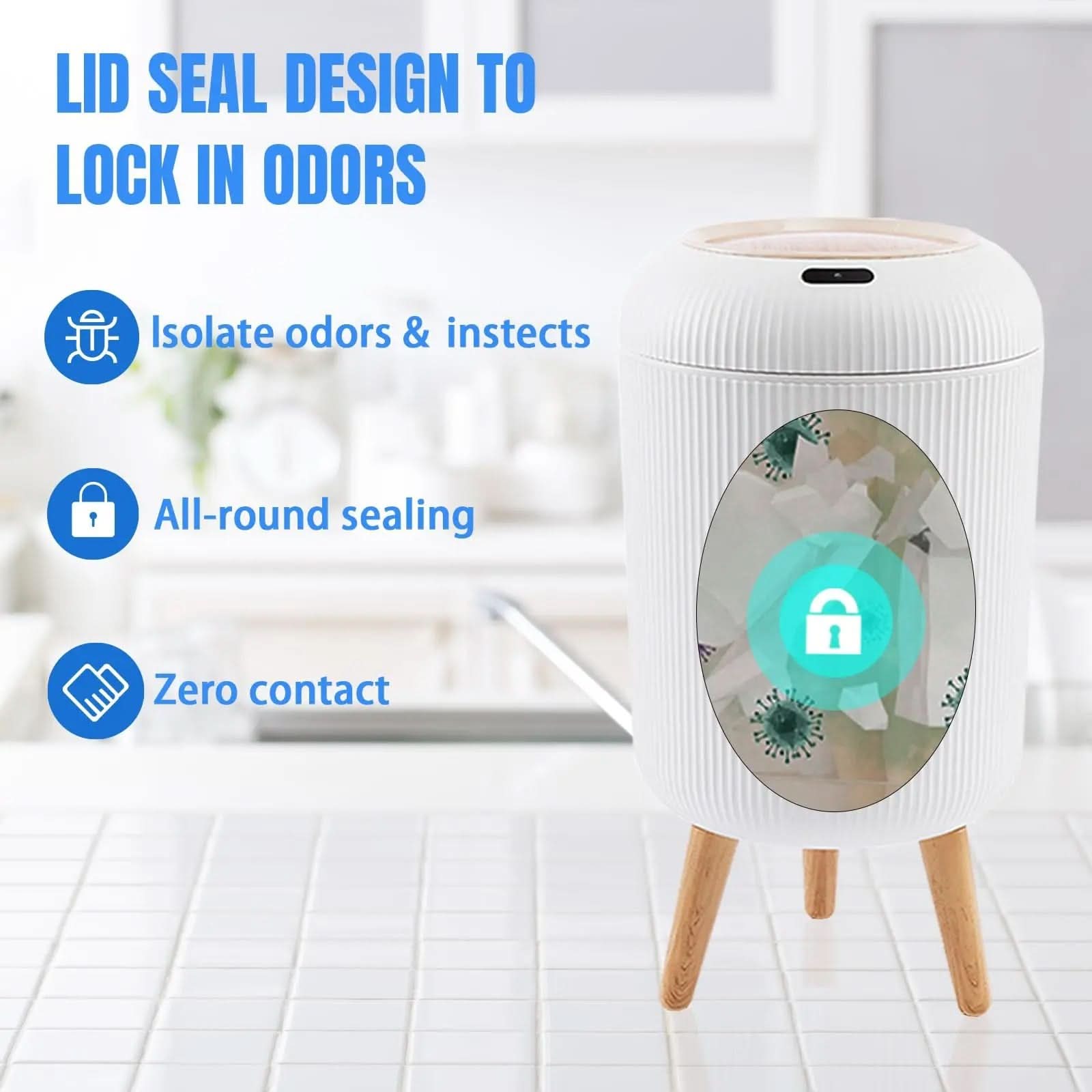 Smart Trash Can with Motion Sensor Technology