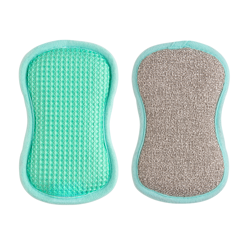 Two-Sided Cleaning Sponge – Soft and Abrasive Surfaces