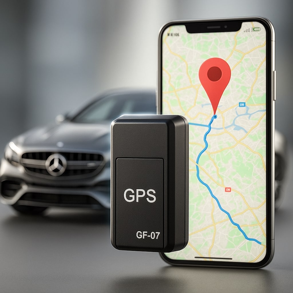 GPS Locator | Small GPS Device without Subscription | Real-Time Tracking | Magnetic & Stealthy | Locaro
