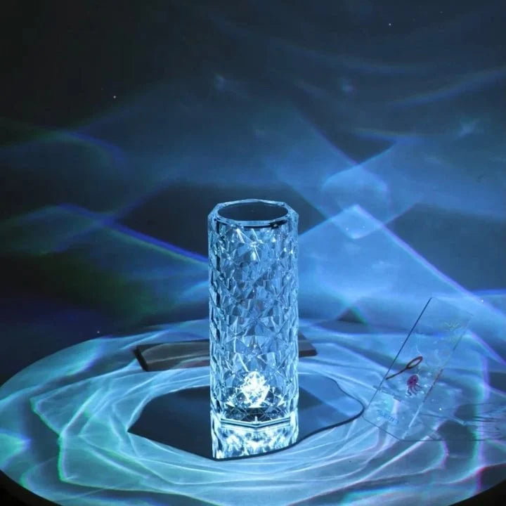 SparklingGlow | LED Crystal Touch Lamp with Remote Control and 16 Colors