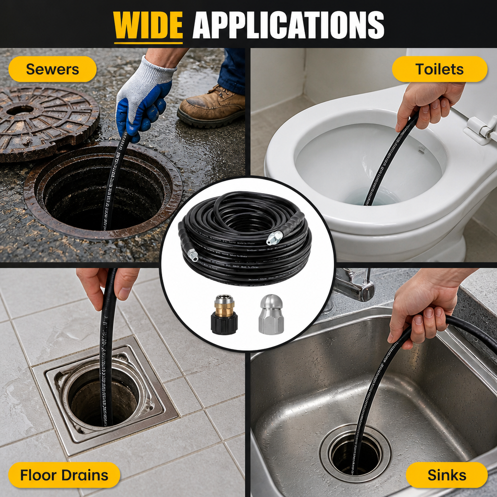 DrainBlast™ — Wreck Years of Grime in Minutes Without a Plumber Call